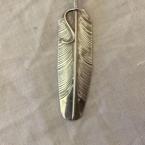 Sterling Silver Navajo Pendant-Necklace